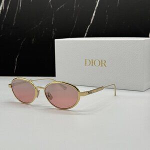 NEW DIOR DIORCANNAGE R1U B0R6 WOMEN GOLD SUNGLASSES